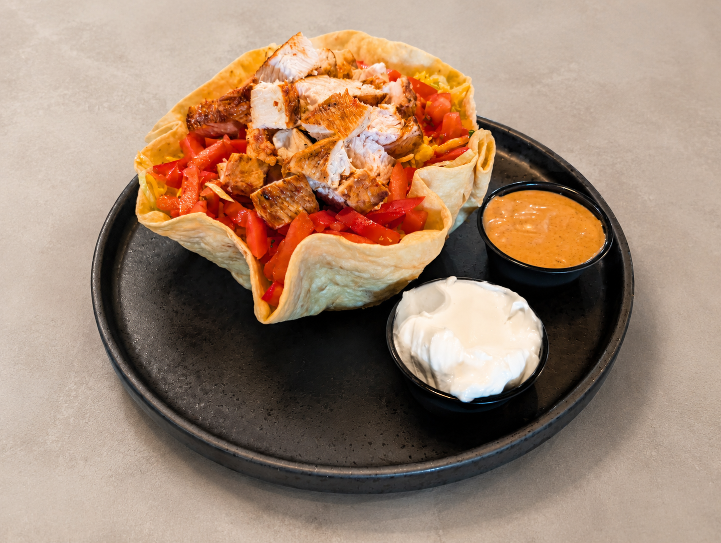 El Santito taco salad